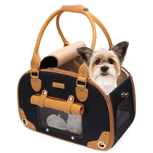 Wholesale Leather Dog Bag Handbag Travel Pet Bag