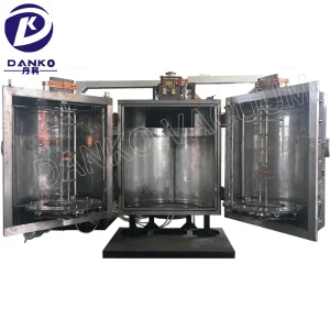Plastic Cosmetic Bottle Coating Vacuum Evaporation Metallizing System