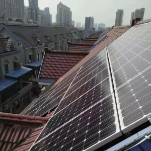 Solar Power 390W 400W 410W 420W Half Cell Perc Monocrystalline Solar Panel