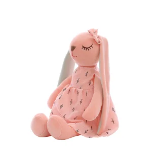 High Quality Long Ears Rabbit Doll Soft Plush Toys Animal Toys Baby Doll for Children Bunny Sleeping Mate Stuffed Plush 10 Pcs