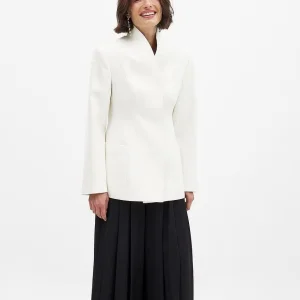 Clothing Manufacturer Offers Wholesale Custom-Made Retro-Style Women's Blazers Fashionable Long-Sleeved Blazers