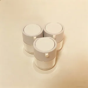 Gold Silver Pump Bottle