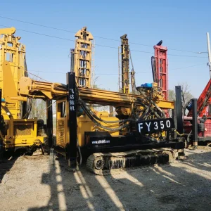 Fy350 Excavation 350 Meters Depth Water Well Borehole Drilling Rig