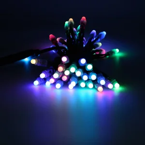 Venda Quente DIP8mm Luz de Cordão LED Pixel RGB
