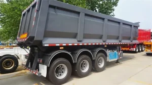 High Durable Rear Dump Semi Trailer