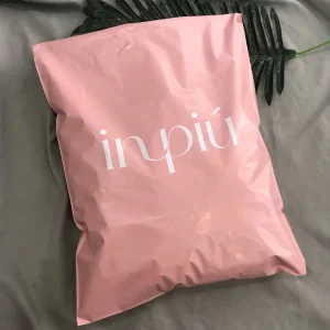 Pink Courier Bags Custom logo Printed Express Recycled Clothes Shipping Poly Mailer Mailing Polymailer Bag