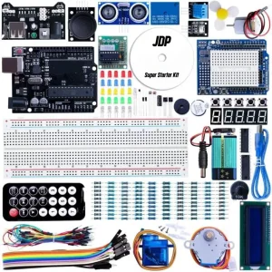 R3uno Super Starter Learning Kit with Plastic Case LCD1602 Module