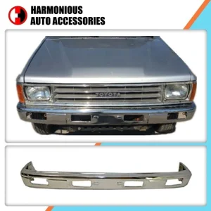 Bumper Frontal de Aço Cromado Estilo OE para Hilux 1983-1988 Caminhonete