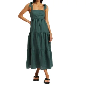 Linen Maxi Dress