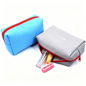 Bestpacking Private Label PU Makeup Bag Waterproof Trendy Zipper Bag Custom logo &amp; Colors Factory OEM/ODM Free Design