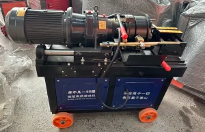 Rebar Steel Bar Rod Screw Spoke CNC Threading Rolling Making Machine High Speed Threading Machine Good Price