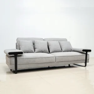 China Factory Italian Luxury Velvet Fabric Sofa Set for Ultimate Comfort