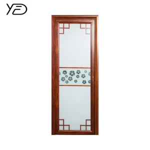 China Manufacturer Waterproof Interior Wooden Barn Door Sliding Black Color Modern Door Set