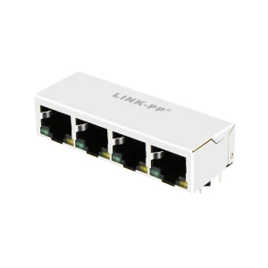 Ethernet 4port RJ45 Gige POE Transformer Modules