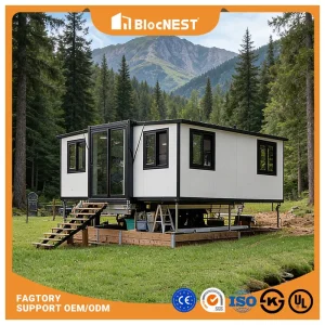 Casa Prefabricada Expandible - Hogar Pequeño Moderno con Q235B Estructura de Acero Ligero