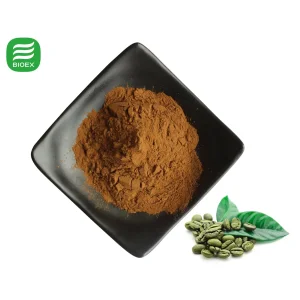 Fornecimento de Fábrica Ácido Clorogênico Natural de Grau Alimentício 28% Extrato de Grão de Café Verde