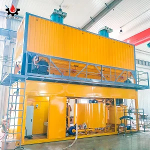 Factory Direct Automated Combination Slurry Grout Batching Plant with Big Pump From China (NJ50)