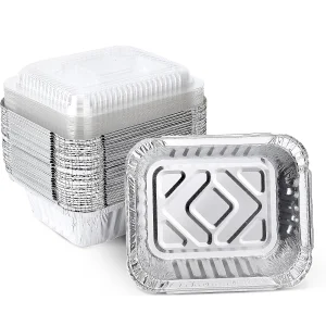 Aluminum Foil Container Disposable Food Packaging Box