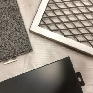 Building Facade Exterior Wall Aluminium Sheet Packaged with Bubble Film and Plywood Shelf