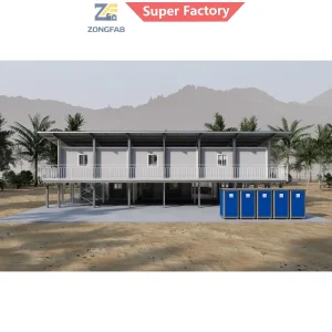 Alojamento Residencial Reciclável Alojamento Aconchegante Modular Pré-fabricado Edifício de Contêiner