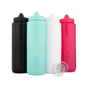 BPA Free Sports Bottle Gym Plastic Squeeze Custom Branding 32oz Bike Water
