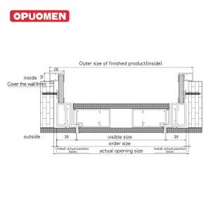 Premium Aluminum Wood Interior Door Custom Colors Soundproof Moisture-Proof for Home Bathroom Modern Flush Bedroom Basement