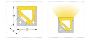 3D Side Emitting LED Flexible Silicone Waterproof Digital Neon Light Strip