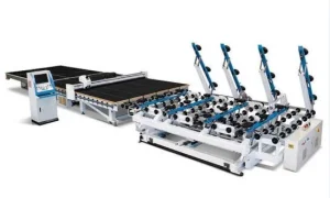Automatic CNC Glass Loading Cutting Breaking Line Windows Glass Cutting Machine for Glass Cutting Table