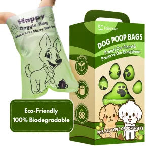 OEM ODM Custom Plastic PE EPI Eco Friendly Biodegradable Super Strong All-Season Dog Poop Bag