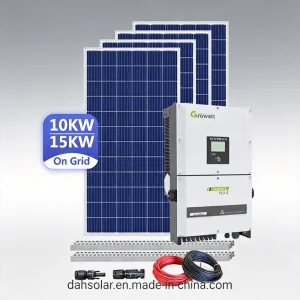Rastreamento de Painéis Solares Comerciais 300kw Preço do Sistema Solar