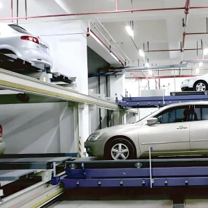 Intelligent Automated Parking System of Shuttle Type with CE