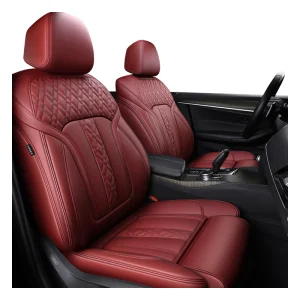 Custom Fit Car Accessories Seat Covers 5 Seats Leather for BMW