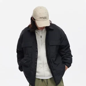 Custom ZD Multi-pocket workwear down shirt jacket men Manufacturer, Supplier