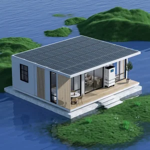 Ready Made Luxury Cabin Expandable Steel Prefabricated Home Modular Folding Tiny Container House