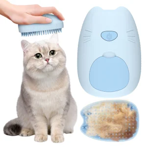 3 in 1 Multifunctional Grooming Pet Steamer Massage Comb Cat Steam Brush