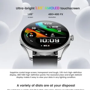 Smartwatch Sk42 Emotion Fatigue Detection Smart Watch Fashion ECG Health Wearable Devices Amoled Uric Acid Lipid