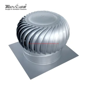 Toprise 600mm Wind Driven Roof Turbine Ventilators Whirlybird Ventilator