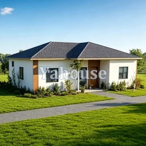 Vila Modular de Madeira Móvel