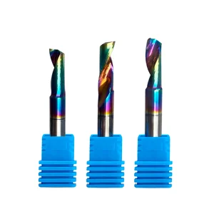 DLC Colorful Coating Single Flute End Mill