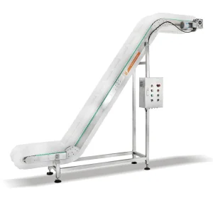 Automatic Belting Inclined Modular Conveyor for Assembly Line Use