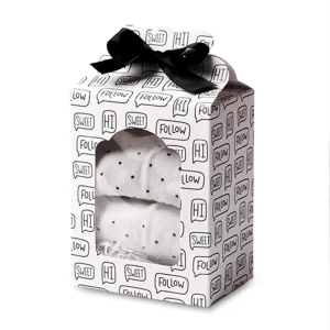 Embalagem de Meias de Natal de Luxo com Logotipo Personalizado