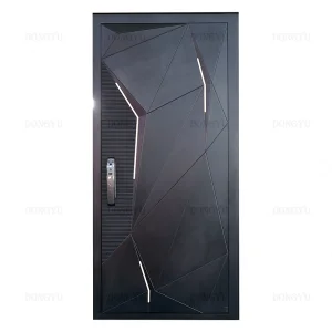 Fashion Design Aluminum Carved Door