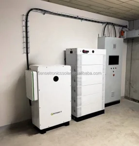 Growatt 50kWh All in One BESS WIT Series 50KW Hybrid Solar Inverter and APX Energy Storage Battery System Set