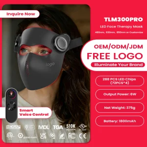IDEATHERAPY Food Grade Silicone Material Beauty Led Light Face Therapy Led Therapy Led Light Therapy Mask