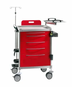 Hospital Medical Emergency Trolley Crash Cart