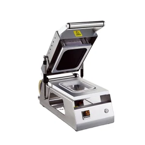 DS-2 Table Top Manual Tray Sealer Packaging Machine Plastic Food Container Can Seamer Machine