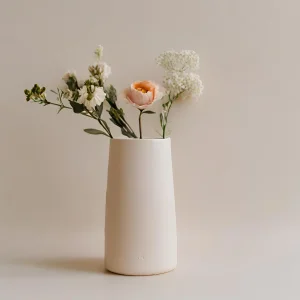 China Matte Ceramic Cylinder Vase