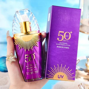Wholesale Skin Care UVA/UVB Sun Prevent Sunburn Sunblock Body Sunscreen Cream Lotion Sun Cream Sunscreen Spf 50+++ for Face Care