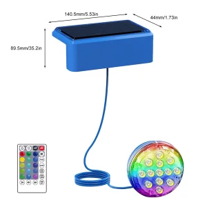 Underwater Solar Pool Light
