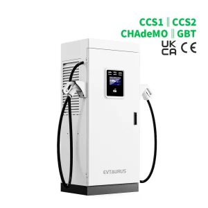 Outdoor Ready 60kw-240kw Touch Screen Solar Commercial EVSE Charging Stations User-Friendly New Electric Car Charging Centers DC